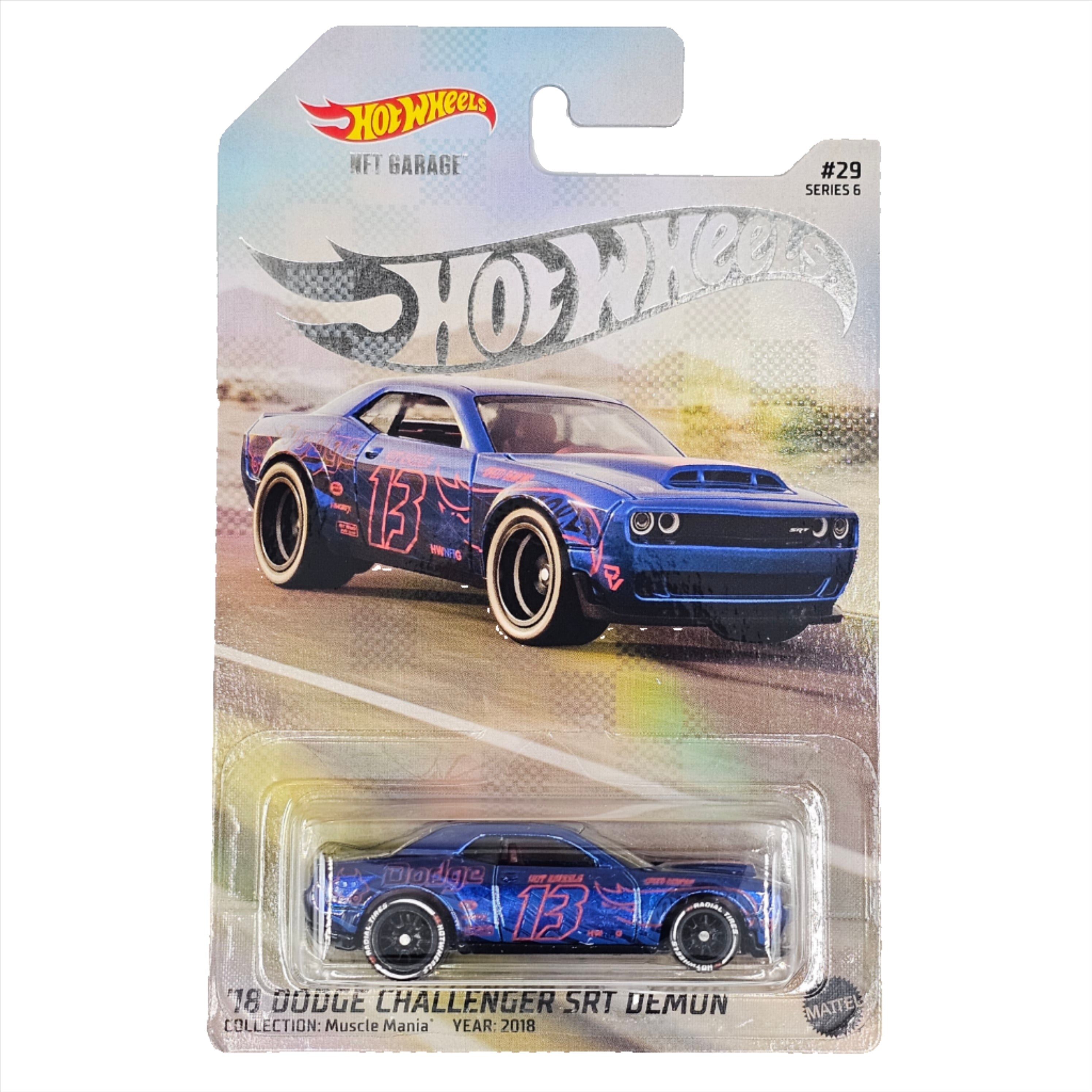 Hot Wheels - '18 Dodge Challenger SRT Demon - 2024 NFT Garage ...