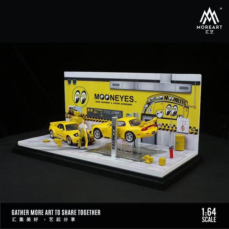 MoreArt - Automobile Repair Workshop Diorama