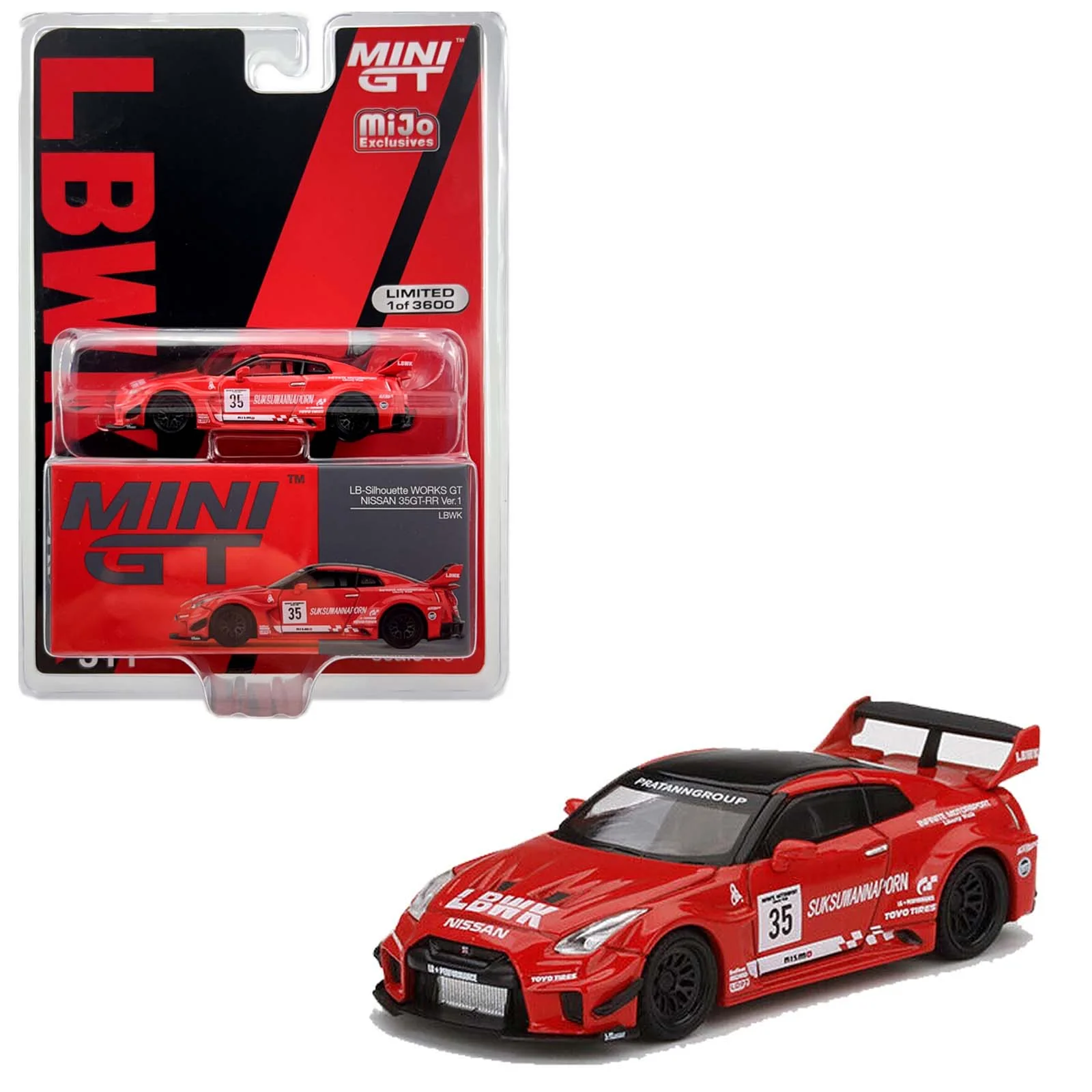 Mini GT - LB-Silhouette Works GT Nissan 35-GT-RR Ver. 1 - LBWK