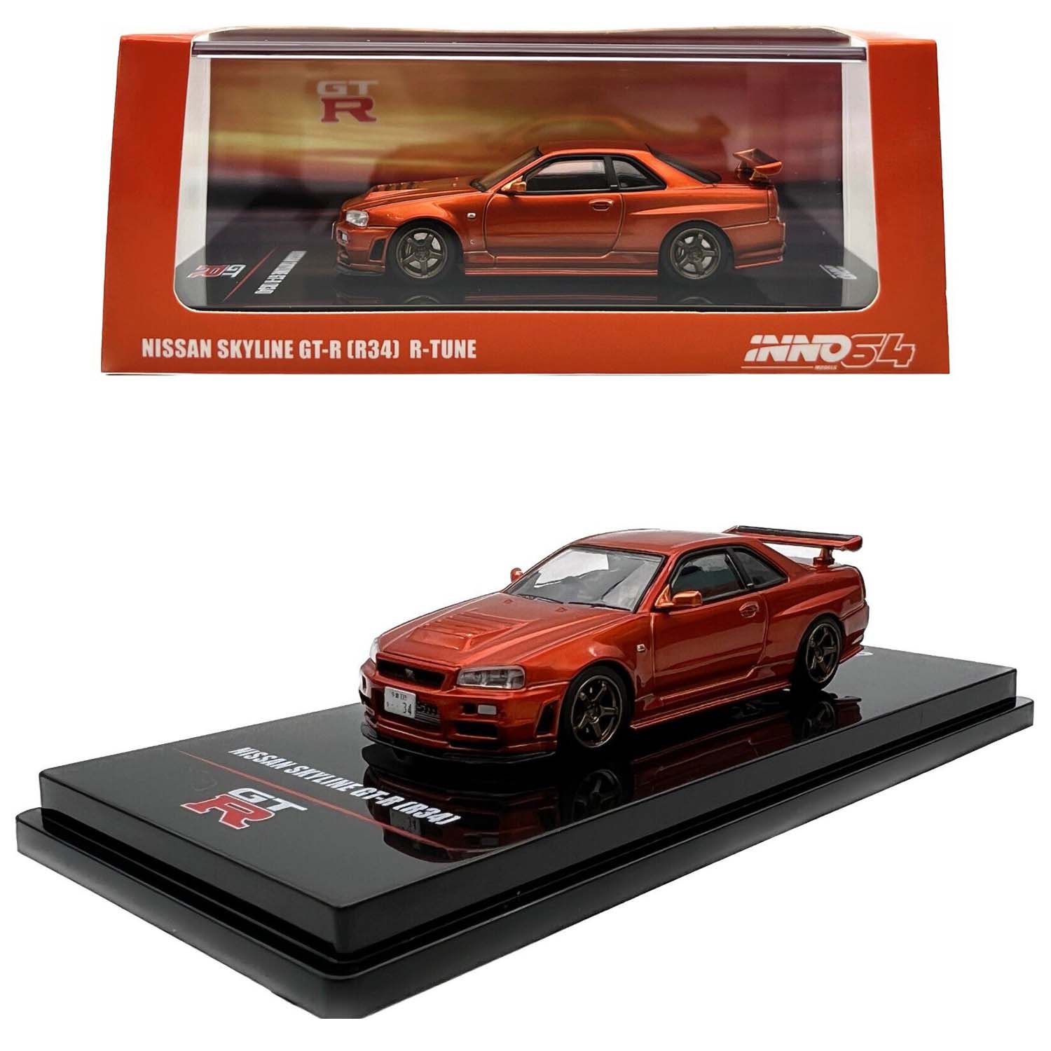 INNO64 - Nissan Skyline GT-R (R34) R-Tune – Top Collectibles