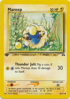 Pokemon - Mareep - 58/75 - Common 1st Edition - Neo Discovery Series