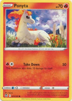 Pokemon - Ponyta - 021/195 - Common - Sword & Shield: Silver Tempest Series