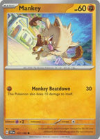 Pokemon - Mankey - 107/198 - Common - Scarlet & Violet (Base Set) Series