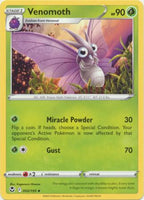 Pokemon - Venomoth - 002/195 - Uncommon - Sword & Shield: Silver Tempest Series