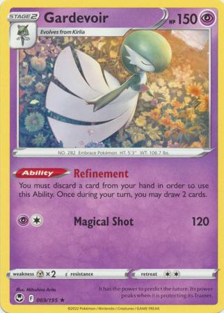 Pokemon - Gardevoir - 069/195 - Rare - Sword & Shield: Silver Tempest Series