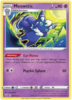 Pokemon - Meowstic - 061/163 - Holo Rare - Sword & Shield: Battle Styles Singles