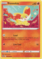 Pokemon - Fennekin - 025/195 - Common - Sword & Shield: Silver Tempest Series