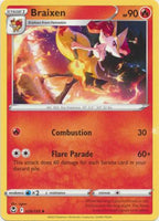 Pokemon - Braixen - 026/195 - Uncommon - Sword & Shield: Silver Tempest Series