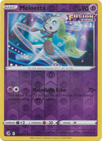 Pokemon - Meloetta - 124/264 - Rare Reverse Holo - Sword & Shield: Fusion Strike Series