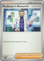 Pokemon - Professor's Research (Professor Turo) - 190/198 - Rare Theme Deck Exclusive - Scarlet & Violet (Base Set) Series