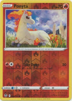 Pokemon - Ponyta - 021/195 - Common Reverse Holo - Sword & Shield: Silver Tempest Series