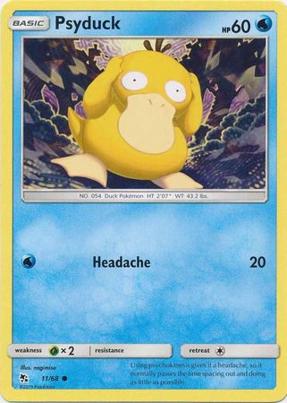 Pokemon - Psyduck - 11/68 - Common - Hidden Fates Series