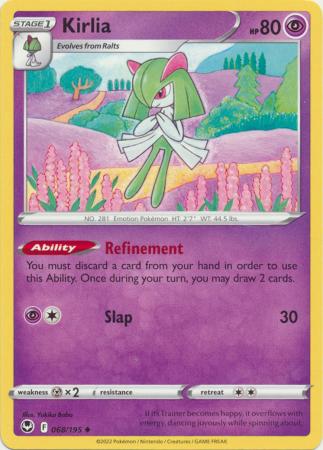 Pokemon - Kirlia - 068/195 - Uncommon - Sword & Shield: Silver Tempest Series