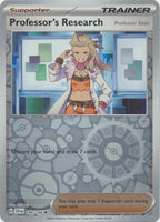 Pokemon - Professor's Research (Professor Sada) - 189/198 - Holo Rare Reverse Holo - Scarlet & Violet (Base Set) Series