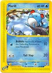 Pokemon - Marill - 120/165 - Common - Expedition Series