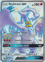 Pokemon - Reshiram GX - SV51/SV94 - Shiny Ultra Rare - Hidden Fates Series