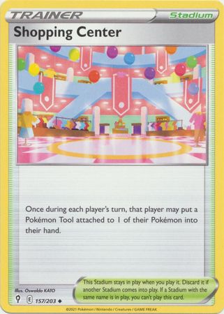 Pokemon - Shopping Center - 157/203 - Uncommon - Sword & Shield: Evolving Skies Series