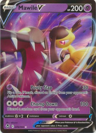 Pokemon - Mawile V - 070/195 - Ultra Rare - Sword & Shield: Silver Tempest Series