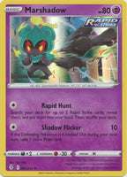 Pokemon - Marshadow - 080/203 - Holo Rare - Sword & Shield: Evolving Skies Series