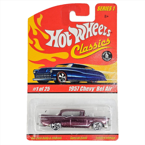 Hot Wheels - 1957 Chevy Bel Air - 2005 Classics Series 1