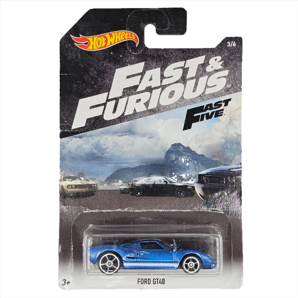 Hot Wheels - Ford GT40 - 2018 Fast & Furious Series