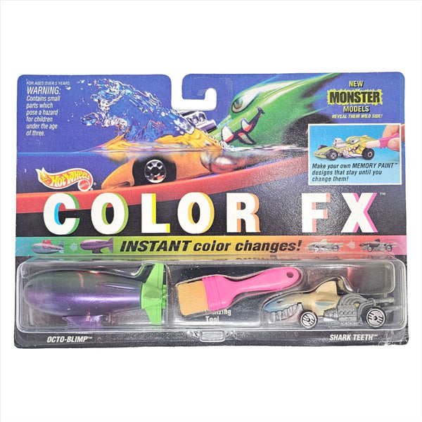 Hot Wheels - Octo-Blimp & Shark Teeth - 1994 Color FX 2-Pack Series