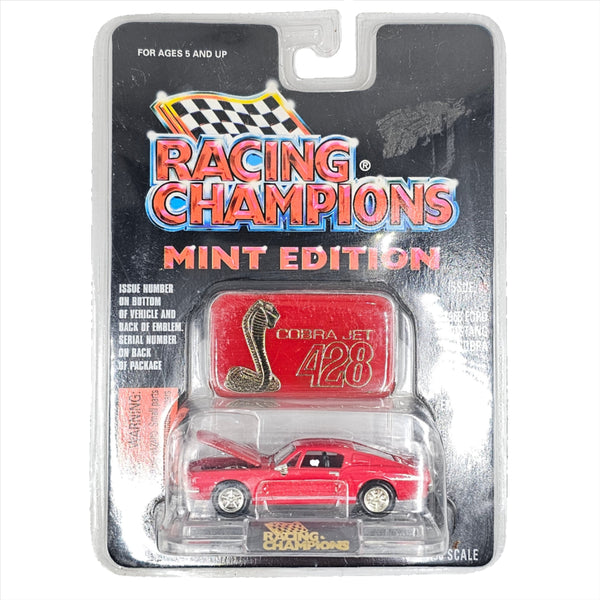 Racing Champions - 1968 Ford Mustang Cobra - 1996 Mint Edition Series