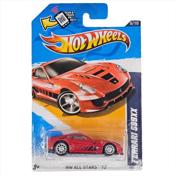 Hot Wheels - Ferrari 599XX - 2012 *Real Riders Custom*