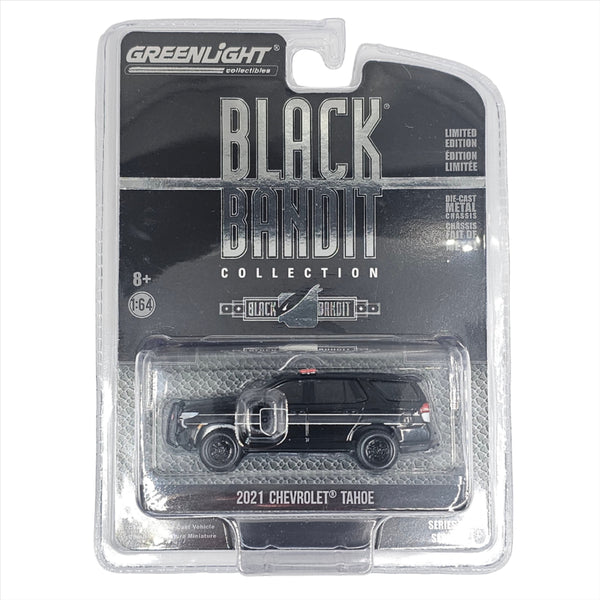 Greenlight - 2021 Chevrolet Tahoe - 2021 Black Bandit Series