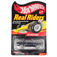 Hot Wheels - '65 Mustang - 2008 Real Riders Series *Red Line Club Exclusive* w/ Protector