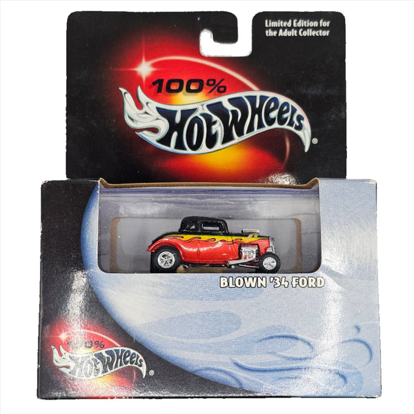 Hot Wheels - Blown '34 Ford - 2002 100% Hot Wheels Series