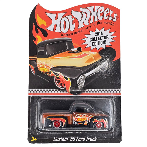 Hot Wheels - Custom '56 Ford Truck w/ Protector - 2014 *Kmart Mail-In Exclusive*