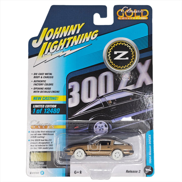 Johnny Lightning - 1984 Nissan 300ZX - 2022 Classic Gold Series *White Lightning Chase*
