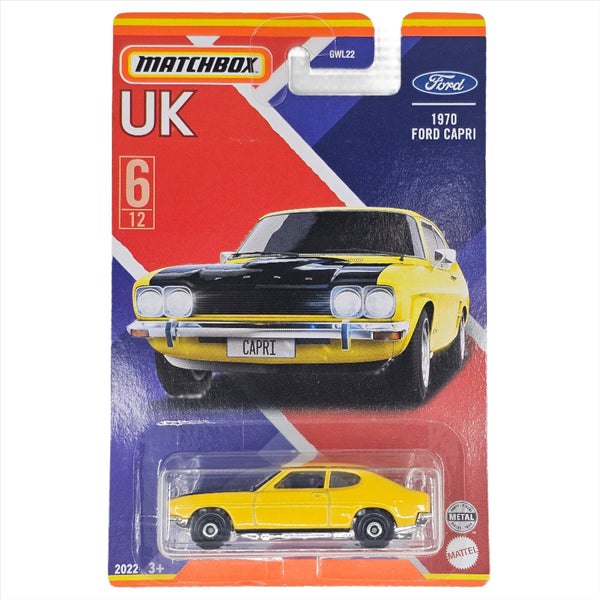 Matchbox - 1970 Ford Capri - 2022 Best of UK Series