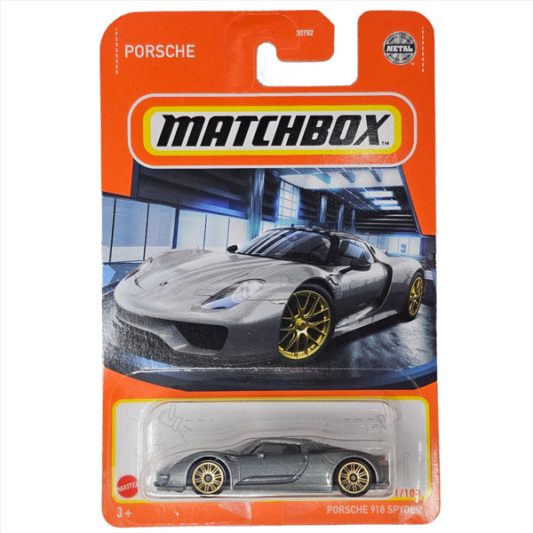 Matchbox - Porsche 918 Spyder - 2022