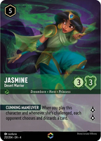 Lorcana - Jasmine (Desert Warrior) - 212/204 - Enchanted - Ursula's Return