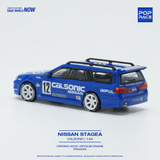 Pop Race - Nissan Stagea R34 - Calsonic