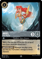 Lorcana - Ariel (Sonic Warrior) - 175/204 - Super Rare - Ursula's Return