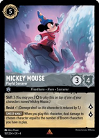 Lorcana - Mickey Mouse (Playful Sorcerer) - 187/204 - Rare - Ursula's Return