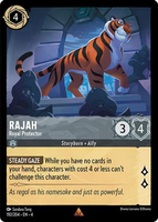 Lorcana - Rajah (Royal Protector) - 192/204 - Rare - Ursula's Return