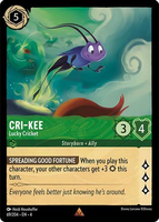 Lorcana - Cri-Kee (Lucky Cricket) - 69/204 - Rare - Ursula's Return