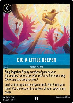 Lorcana - Dig a Little Deeper - 162/204 - Uncommon - Ursula's Return