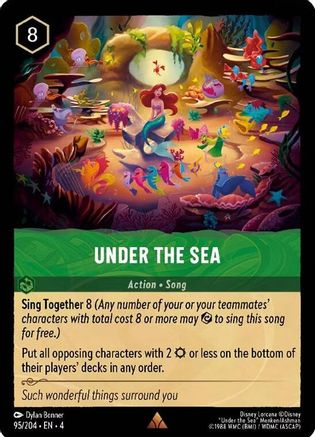 Lorcana - Under the Sea - 95/204 - Rare - Ursula's Return