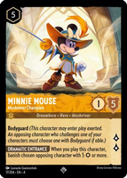 Lorcana - Minnie Mouse (Musketeer Champion) - 17/204 - Super Rare - Ursula's Return