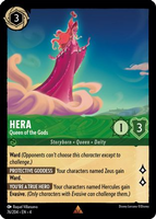 Lorcana - Hera (Queen of the Gods) - 76/204 - Rare - Ursula's Return