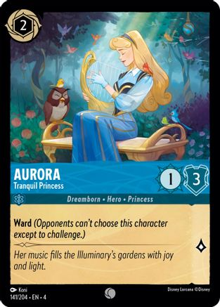 Lorcana - Aurora (Tranquil Princess) - 141/204 - Common - Ursula's Return