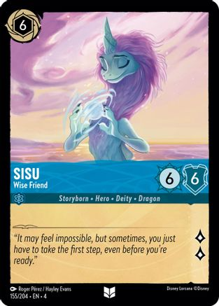 Lorcana - Sisu (Wise Friend) - 155/204 - Uncommon - Ursula's Return