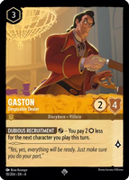 Lorcana - Gaston (Despicable Dealer) - 10/204 - Super Rare - Ursula's Return