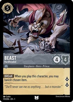 Lorcana - Beast (Hardheaded) - 172/204 - Uncommon - The First Chapter