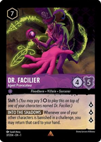 Lorcana - Dr. Facilier (Agent Provocateur) - 37/204 - Rare - The First Chapter